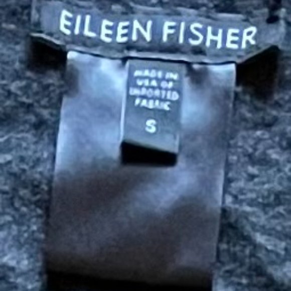 Eileen Fisher Open Front Reversible Striped Cardigan - Picture 4 of 4